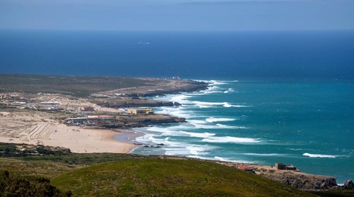 Atlantic coast, Cabo da Roca, westernmost point of the continent of Europe, Lisbon coast, São João