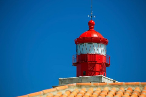 Cabo da Roca lighthouse, westernmost point of the continent of Europe, Lisbon coast, São João das