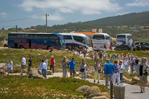 Cabo da Roca, westernmost point of the continent of Europe, Lisbon coast, São João das Covas,