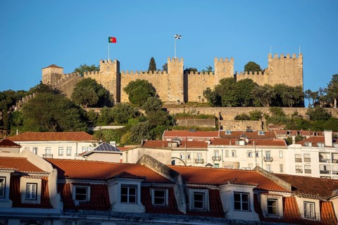 Castillo de San Jorge, Lisbon, District of Lisbon, Portugal