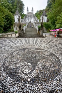 Stairway of the Five Senses, Bom Jesus do Monte, Pilgrimage Church of Braga, Braga, Braga District,