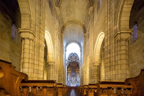 Choir Room, Da Sé Cathedral, Barredo Quarter, UNESCO World Heritage Site, Oporto, Porto District,