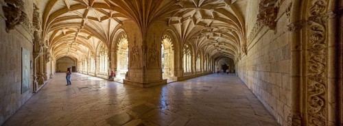 Manueline Cloister of Joao de Castilhos, Mosteiro dos Jerónimos, UNESCO World Heritage Site,