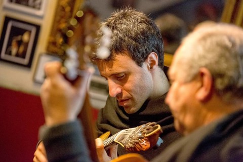 Fado singing and fado performance in a cultural centre in Coimbra, Coimbra, Coimbra district,