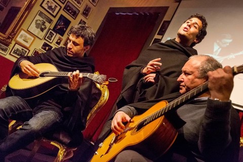 Fado singing and fado performance in a cultural centre in Coimbra, Coimbra, Coimbra district,