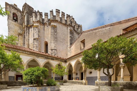 Cemetery cloister, Fortress of Tomar, Castle of the Knights Templar, Templars, UNESCO cultural
