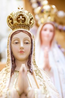 Madonna figures, religious kitsch, Fátima, Santarém district, Portugal, Europe, Fátima, Santarém