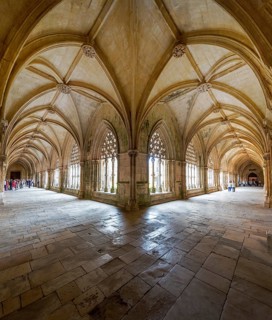 Monastery of Santa Maria da Vitória, UNESCO World Heritage Site, cloister, monastery church of