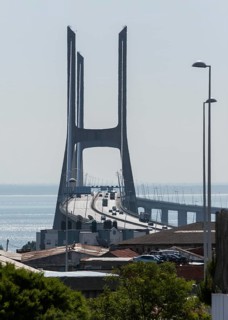 Ponte Vasco da Gama, São João das Covas, Lisbon district, Portugal, Europe, São João das Covas,