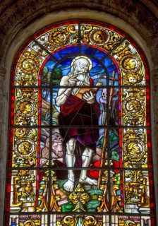 Church windows, Mosteiro dos Jerónimos, UNESCO World Heritage Site, Lisbon, Lisbon District,