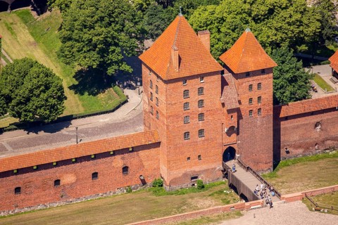 Malbork, Castle, Brick Gothic, River Nogat, City of Marienburg, Seat of the Grand Masters of the