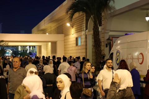 Different activities and events presented to visitors at the Damascus International Fair in Syria,