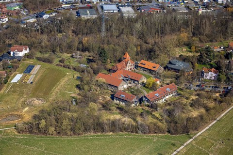 Aerial view, Christopherus-Haus e.V. - Wohn- und Lebensgemeinschaft Witten Christopherus-Hof,
