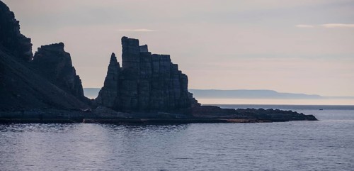 Finnkjerka rock formation, Kjøllefjord, Finnmark, Norway, Scandinavia, Europe, adventure trip,