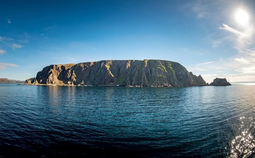 Finnkjerka rock formation, Kjøllefjord, Finnmark, Norway, Scandinavia, Europe, adventure trip,