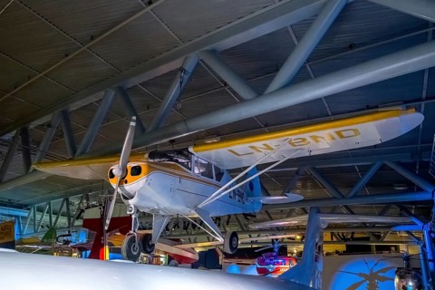 Norsk Luftfahrtmuseum, Piper Pa22, Bodø, Nordland, Norway, Scandinavia, Europe, adventure travel,