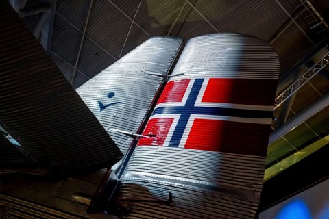 Norsk Luftfahrtmuseum, Ju52 3m, Junker 52Bodø, Nordland, Norway, Scandinavia, Europe, adventure