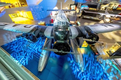 Norsk Luftfahrtmuseum, Ju52 3m, Junker 52Bodø, Nordland, Norway, Scandinavia, Europe, adventure