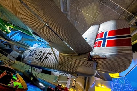 Norsk Luftfahrtmuseum, Ju52 3m, Junker 52Bodø, Nordland, Norway, Scandinavia, Europe, adventure