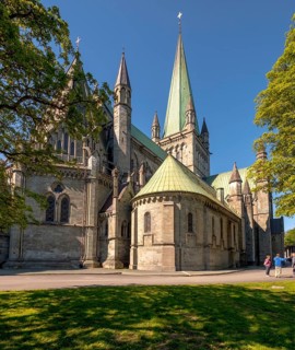 Nidaros Cathedral, Cathedral, Trondheim, Trøndelag, Norway, Scandinavia, Europe, adventure trip,