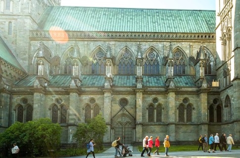 Nidaros Cathedral, Cathedral, Trondheim, Trøndelag, Norway, Scandinavia, Europe, adventure trip,