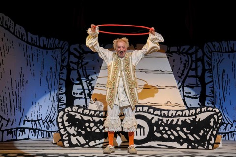 Dieter Hallervorden at the photo rehearsal for the play 'Der eingebildet Kranke' at the palace