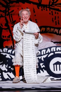 Dieter Hallervorden at the photo rehearsal for the play 'Der eingebildet Kranke' at the palace