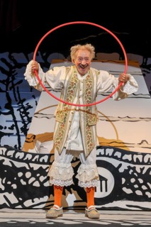 Dieter Hallervorden at the photo rehearsal for the play 'Der eingebildet Kranke' at the palace