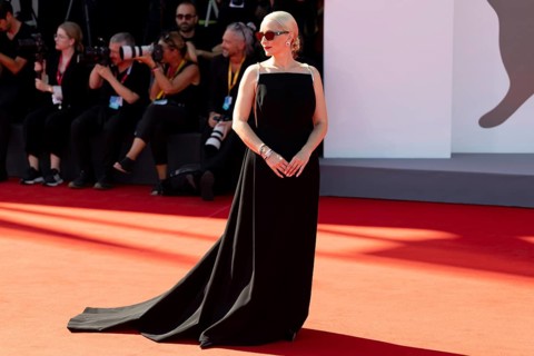 Venice, Italy - 1 September 2025: Mona Fastvold during the red carpet of - The Testament of Ann Lee