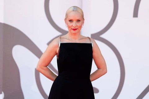 Venice, Italy - 1 September 2025: Mona Fastvold during the red carpet of - The Testament of Ann Lee