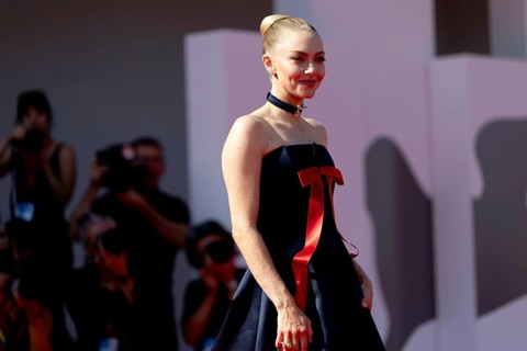 Venice, Italy - 1 September 2025: Amanda Seyfried during the red carpet of - The Testament of Ann
