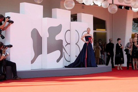 Venice, Italy - 1 September 2025: Amanda Seyfried during the red carpet of - The Testament of Ann