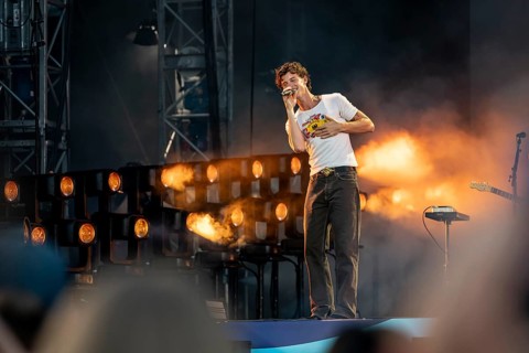 Shawn Mendes at the Superbloom Festival, Day 2 at the Olympiapark, Munich, 31/08/2025