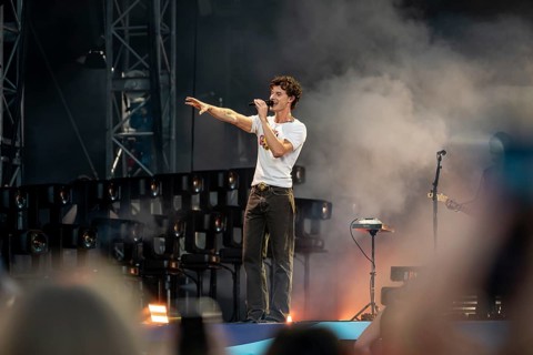 Shawn Mendes at the Superbloom Festival, Day 2 at the Olympiapark, Munich, 31/08/2025