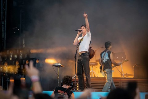Shawn Mendes at the Superbloom Festival, Day 2 at the Olympiapark, Munich, 31/08/2025