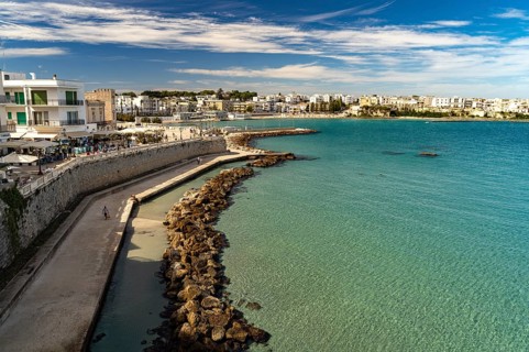 City view of Otranto, Apulia, Italy