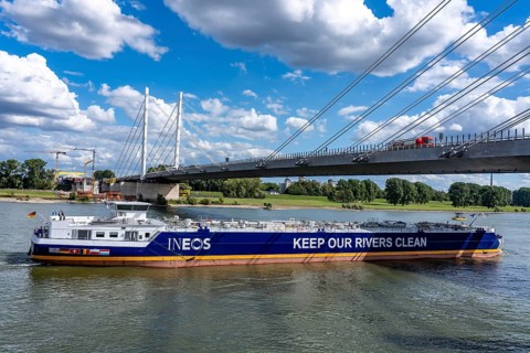 INEOS gas tankers transport butane gas from the ARA area, Antwerp-Rotterdam-Amsterdam, to the Ineos