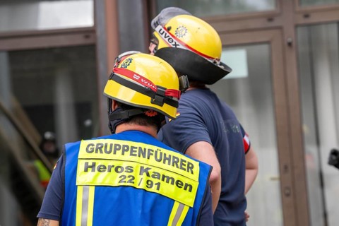 Emergency services at a major exercise lasting several days, FÜLEX25, organised by the THW, Federal