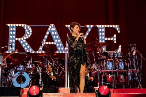 Raye at the Superbloom Festival, Day 1 at the Olympiapark, Munich, 30/08/2025