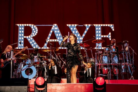 Raye at the Superbloom Festival, Day 1 at the Olympiapark, Munich, 30/08/2025