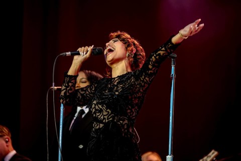 Raye at the Superbloom Festival, Day 1 at the Olympiapark, Munich, 30/08/2025