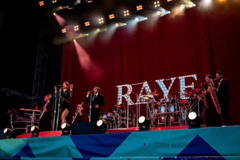 Raye at the Superbloom Festival, Day 1 at the Olympiapark, Munich, 30/08/2025