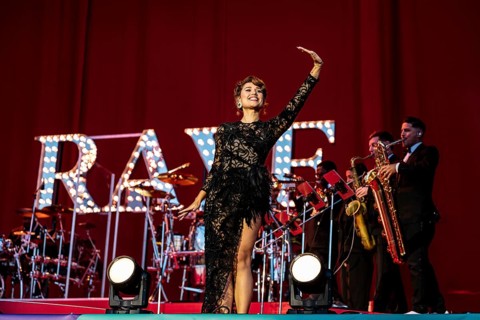Raye at the Superbloom Festival, Day 1 at the Olympiapark, Munich, 30/08/2025