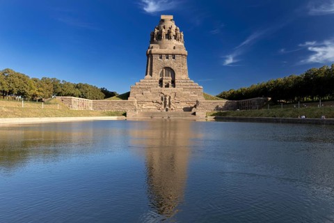 Monument to the Battle of the Nations, Leipzig, Saxony, Germany, 26 August 2025 < english> Monument