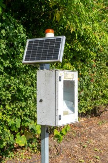 Solar Separator Alarm solar powered safety system, Woodbridge, Suffolk, England, UK manufactured by
