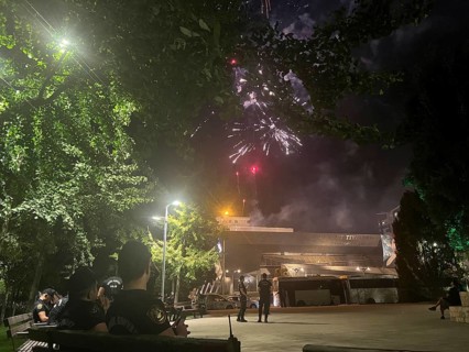 People in Türkiye celebrate Victory Day, commemorating the decisive Turkish victory over Greek
