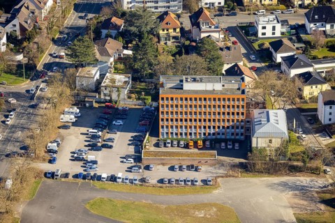 Aerial photo, Straßen.North Rhine-Westphalia South Westphalia Regional Branch Office, Hagen,