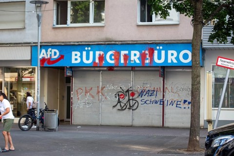 AfD citizens' office in Ludwigshafen am Rhein
