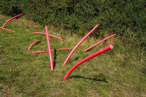 The Installation Whispers of Freedom by Zahra Mohebbi, 12th international wind art festival 2025,