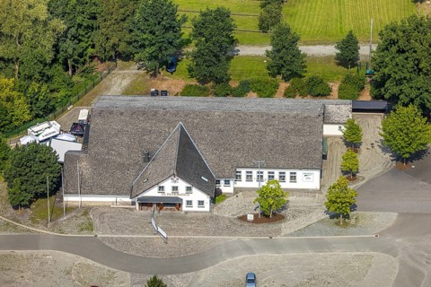 Aerial view, Schützenhalle Reister Keller St. Pankratius, Schützenbruderschaft St. Pankratius 1920